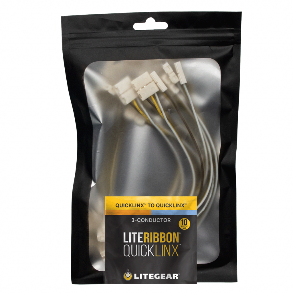 Hybrid (3-Conductor) QuickLinx to QuickLinx Cable - 10 Piece - LITEGEAR ...